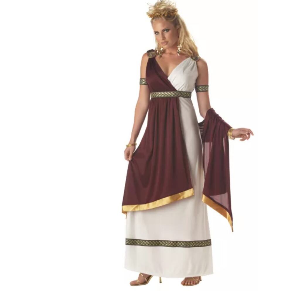 Roman Empress Costume Sz Large 10-12